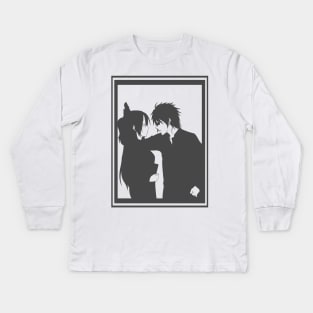 Romantic Couple - 04 Kids Long Sleeve T-Shirt